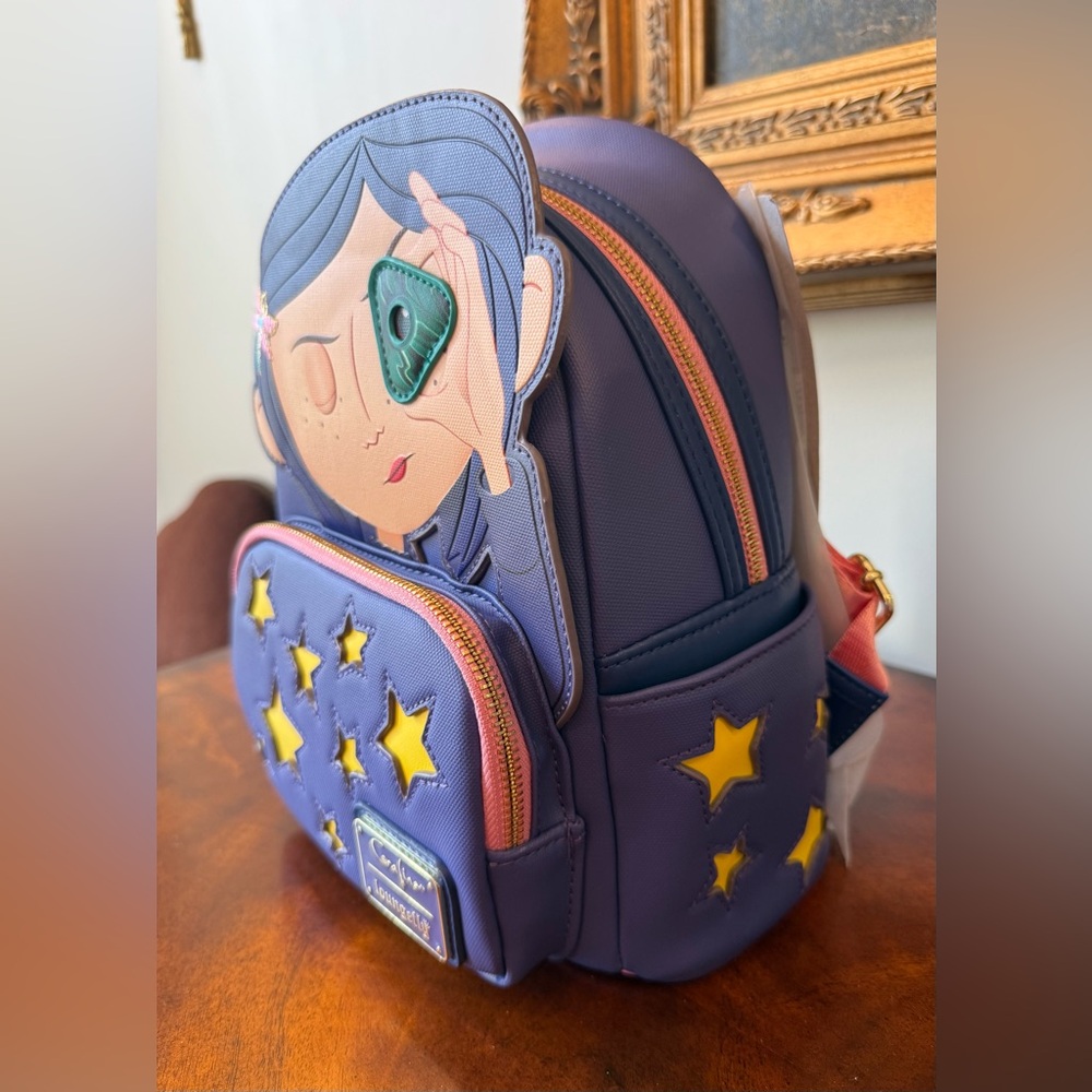 NWT Coraline Stars Cosplay Mini Backpack - Picture 2 of 10
